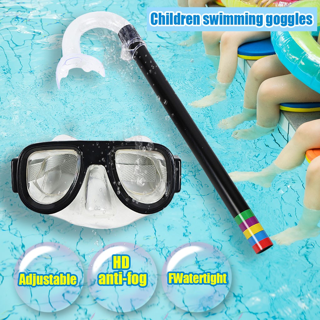 Snorkel Dry Top - Verão crianças óculos de mergulho máscara