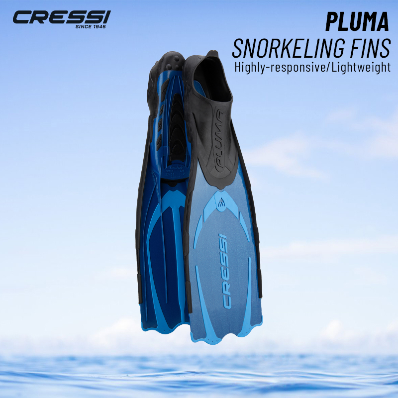 Snorkel Dry Top - Cressi pluma barbatanas de mergulho snorkel