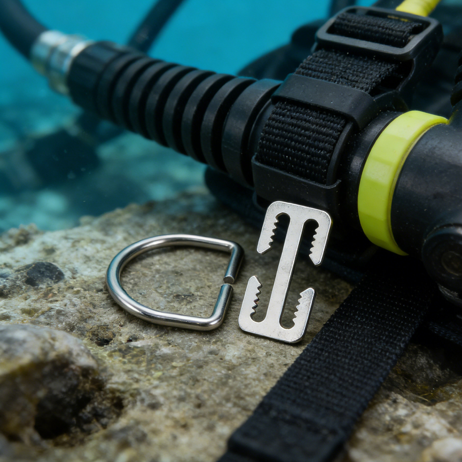 Dive Weight Belt - 2 Conjuntos de Presilhas de Cinto