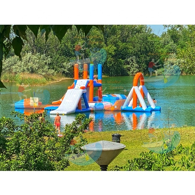 Parque aquático flutuante para - Aquatic Sports Equipment avaliação e preço