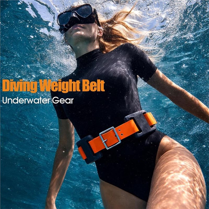 RTENTE-Fivela de cinto de merg - Dive Weight Belt avaliação e preço